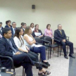 Durante el taller en Caazapá.