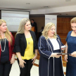 Se entregó un reconocimiento a la mediadora Lila Ortiz Vda. de Alfonso.