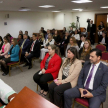 El encuentro se desarrolló en la sala de conferencias del noveno piso del Palacio de Justicia de Asunción.