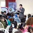 El coordinador del Departamento de Educando en Justicia, Aldo Ávalos Rojas, inició el taller haciendo una reseña sobre la estructura y el funcionamiento del Poder Judicial.