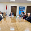 El ministro superintendente recibió a representantes de la Asociación de Actuarios del Alto Paraná.