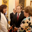 La ministra, doctora Gladys Bareiro de Módica también estuvo presente en el acto.