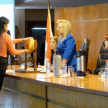 La presidenta del Colegio de Escribanos del Paraguay, Ana Manuela González, estuvo presente.