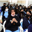Alta participación de los estudiantes en la jornada.