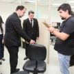 La actividad fue encabezada por el administrador de Fueros, abogado Fernando Insaurralde.