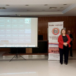 La magistrada Bettina Ovando, coordinadora del diplomado, presentó los objetivos y alcances del programa de formación.