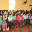 La jornada contó con la participación de 112 estudiantes y docentes de la institución educativa.