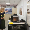El objetivo de la visita fue interiorizarse sobre el acervo histórico que alberga la institución, con énfasis en los documentos del Archivo del Terror y la memoria de la Operación Cóndor.