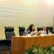 La ministra, doctora María Carolina Llanes Ocampos, presentó el tema “Implementación de la Política Comunicacional”.