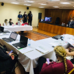 Participaron magistrados, representantes de la defensoría y ministerio público, entre otros.