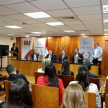 El acto se desarrolló en la sede judicial de Asunción.