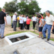 La comitiva también intervino una matadería en Limpio.