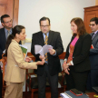 Ministros de la Corte se reúnen con Usaid y Ceamso