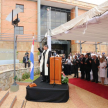 El monseñor Ricardo Valenzuela bendijo la obra.