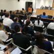 De la jornada participaron miembros del Consejo de Administración, magistrados/as, funcionarios/as judiciales y administrativos