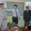 El licenciado Aldo Avalos hizo una síntesis de la actividad presentando a los magistrados de la zona
