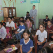 Los niños fueron entrevistados para el Programa Educando en Justicia 