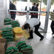 Las donaciones serán entregadas a personas afectadas por las inundaciones en el interior del país.