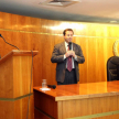 El ministro de la máxima instancia judicial, Alberto Martínez Simón, participó del acto de apertura del encuentro.