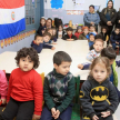 La responsable del Espacio, licenciada Mabel Giménez, acompañó el evento, destacando el compromiso fundamental de la Corte Suprema y del plantel docente con la formación integral de los niños.