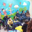  Con la participación de estudiantes de la Escuela Básica Nº 7241 “Juan Pablo II”.
