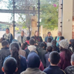 La actividad consistió en una visita guiada al Palacio de Justicia de Pilar, que contó con la presencia de 87 alumnos y alumnas del 4º al 6º grado, acompañados por docentes.
