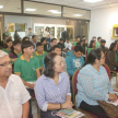 Estudiantes del Centro Educativo Integral (CEI) Ko’ẽ Pyahu, del distrito de Unión, departamento de San Pedro, visitaron el Museo de la Justicia, Centro de Documentación y Archivo para la Defensa de los Derechos Humanos.