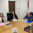 El ministro César Diesel y los miembros del Consejo de Administración recibieron a representantes de la Comisión Jurídica de Alto Paraná (COMJURAP), quienes realizaron la presentación oficial de su nueva comisión directiva.