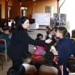 La actividad estuvo enfocada en la promoción de los derechos y deberes de niños, niñas y adolescentes, la responsabilidad penal adolescente, el bullying, el ciberbullying, las adicciones y las funciones del Juzgado de Paz.