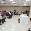 La celebración reunió a numerosos agentes de la Policía Nacional que prestan servicio en la sede judicial, junto con magistrados, directores y funcionarios del Poder Judicial.