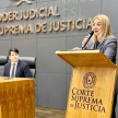 La magistrada Juliana Giménez Portillo, presidenta del Consejo de Administración de Alto Paraná.