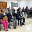 Jornada de Gobierno en el Palacio de Justicia de Concepción.