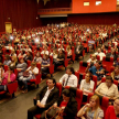 El acto se realizó en el Teatro Municipal de San Lorenzo.