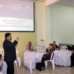 La actividad se realiza en la Sala de Juicios Orales del Palacio de Justicia de Ciudad del Este y está dirigida a jueces penales, agentes fiscales, funcionarios judiciales y de la Dirección General de Migraciones y del Ministerio de Relaciones Exteriores.