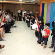 Presentación de los niños y niñas de la guardería.