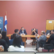 La autoridad judicial realizó varias reuniones con magistrados judiciales, gremio de abogados  y funcionarios en general.