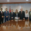 Representantes del Ministerio de Trabajo y la Corte Suprema de Justicia. 