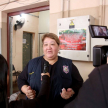 Se contó con el acompañamiento de la directora del penal, Norma Bogarín, quien comentó que es su segundo año en el cargo.