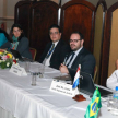 Guilherme Canela, consejero de Comunicación de la Unesco, dando parte a su debate en la jornada del día viernes.