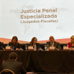 Los magistrados del Poder Judicial expusieron sobre la situación actual de la Justicia Penal Especializada en el Paraguay. 