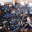 De las charlas participaron alrededor de seiscientos estudiantes.
