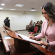 Presidente Diesel y ministro Benítez Riera tomaron juramento a jueza y defensor público