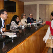 La ministra Carolina Llanes presidió el acto de juramento de nuevos abogados.