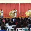 Momento artístico, a cargo del ballet del Colegio Nacional Comandante Victoriano Bernal.