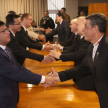 Al finalizar, los desigandos fueron congratulados por las autoridades judiciales.