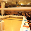 El principal motivo del encuentro fue la presentación del informe y un pedido de la Corte a seguir cooperando para la realización del encuentro.