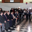 La ministra de Hacienda, Lea Giménez Duarte, inició el acto.