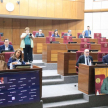 Como primer punto, la máxima autoridad judicial, César Diesel, trató sobre la modificación de la estructura del anexo de personal.
