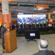 Durante el acto inaugural, el ministro superintendente de la Circunscripción Judicial de Central, doctor Eugenio Jiménez Rolón, resaltó el compromiso institucional con el fortalecimiento del servicio de justicia.