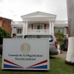 El curso prosigue en la sede central de la Escuela Judicial.